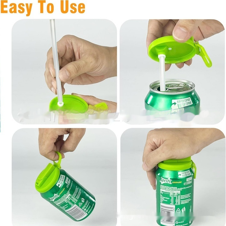 Portable Silicone Soda Straw