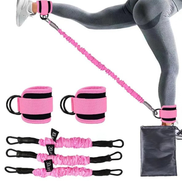 Ankle Strap Resistance Bands for Legs & Hips