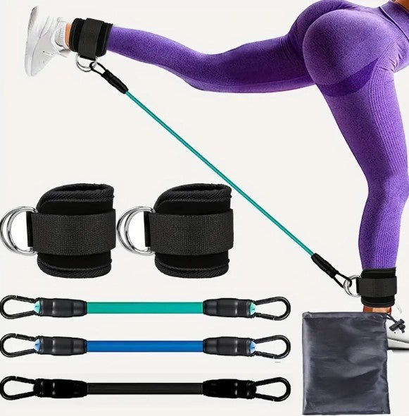 Ankle Strap Resistance Bands for Legs & Hips