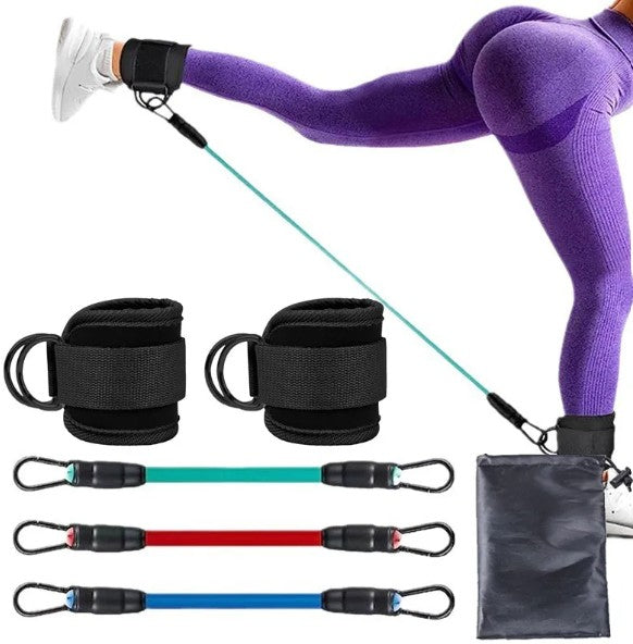 Ankle Strap Resistance Bands for Legs & Hips