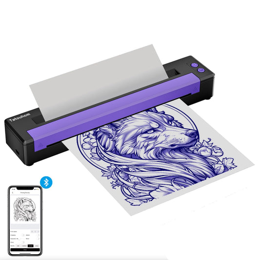 Wireless Bluetooth Tattoo Stencil Printer