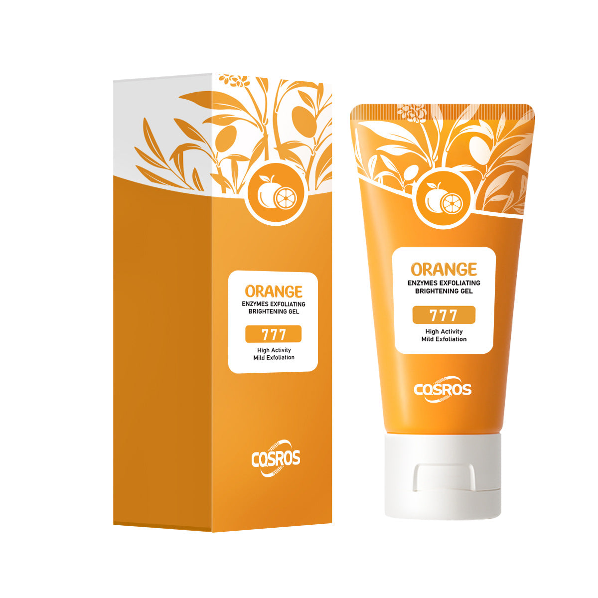 Orange Exfoliating Gel for Skin Care