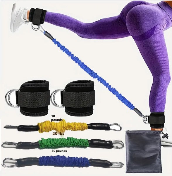 Ankle Strap Resistance Bands for Legs & Hips