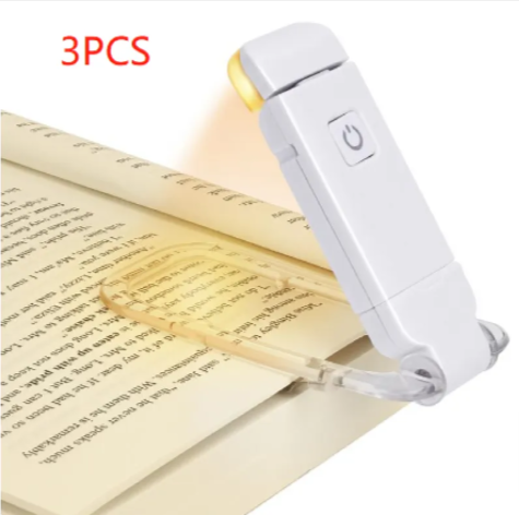 USB Rechargeable LED Clip-On Reading Light